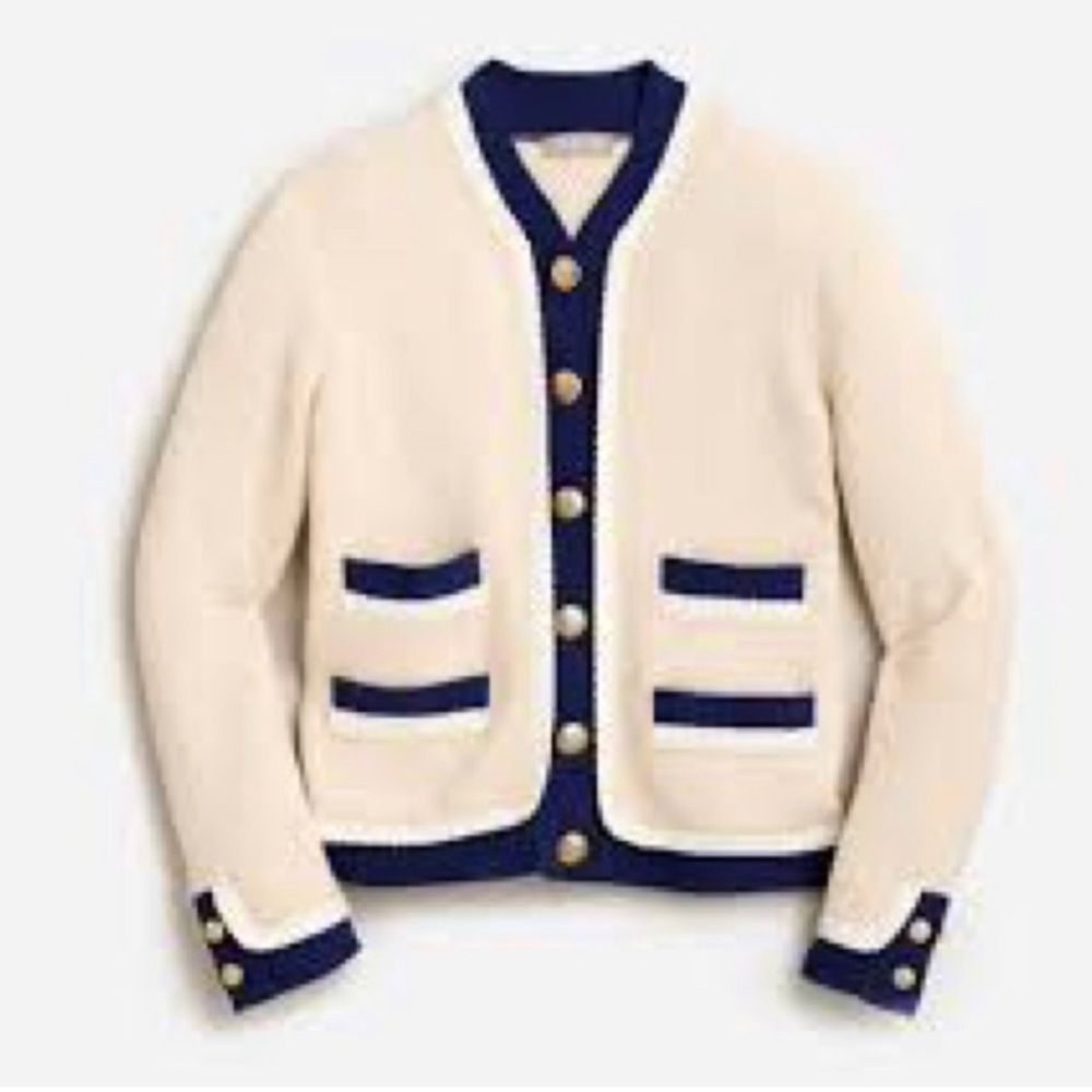 J Crew Lady Boucle Jacket